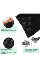 Load image into Gallery viewer, Classic Hair Extensions Clip-in, Color 1B Body Wave Indian