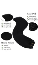 Load image into Gallery viewer, Classic Hair Extensions Clip-in, Color 1B Body Wave Indian