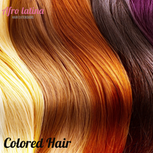 Load image into Gallery viewer, COLORED HAIR EXTENSIONS