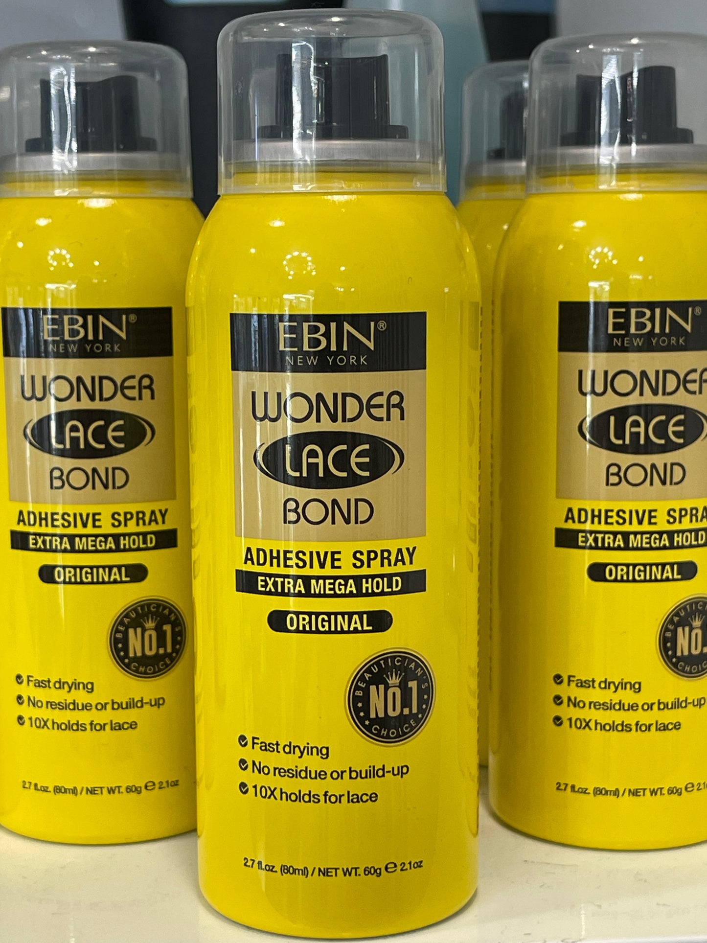 EBIN New York Wonder Lace Bond Adhesive Spray – Extra Mega Hold (Original)