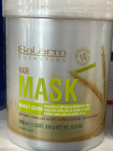 Load image into Gallery viewer, Salerm Cosmetics Hair Mask Wheat Germ – Professional Treatment for Dry & Damaged Hair (1000 ml / 32.8 oz)