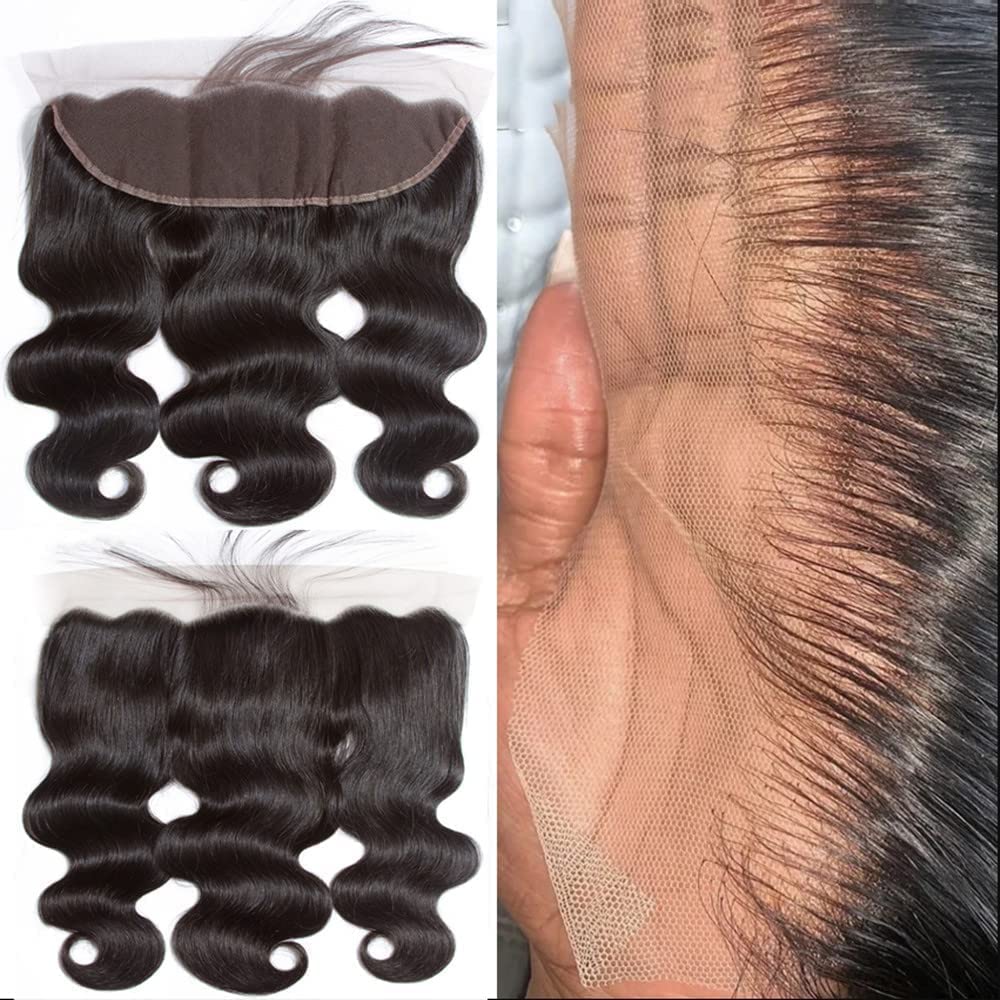 Full Glam Combo: 3 Bundles + 13x4 Frontal Brazilian