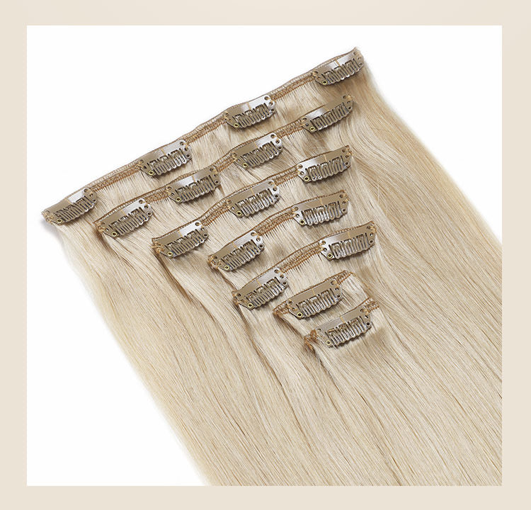 Classic Hair Extensions Clip-in, Color 1B Body Wave Indian