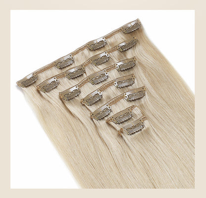 Classic Hair Extensions Clip-in, Color 1B Body Wave Indian