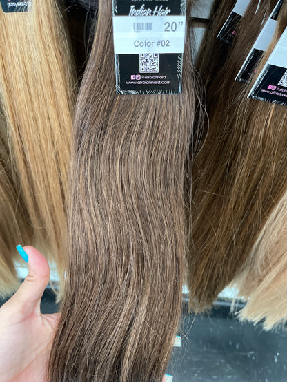 COLORED HAIR EXTENSIONS