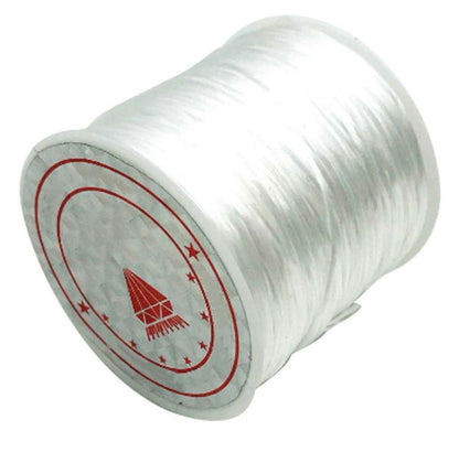1 Roll TPU Thread, Transparent Crystal Elastic Cord For DIY Jewelry Making
