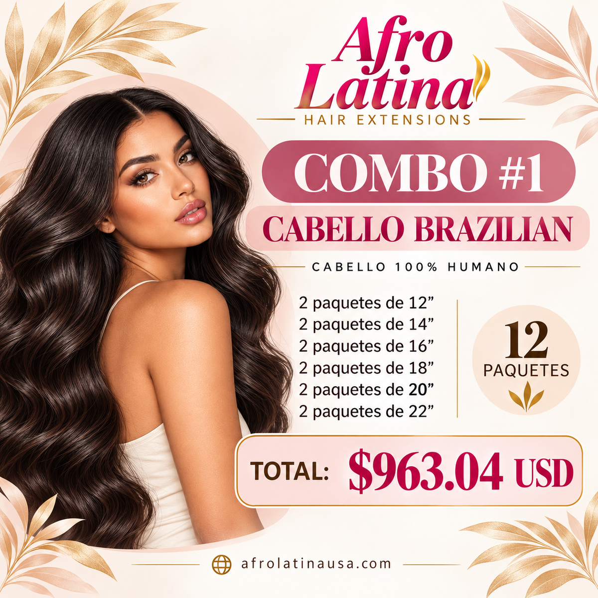 COMBO #1 WHOLESALE BRAZILIAN HAIR