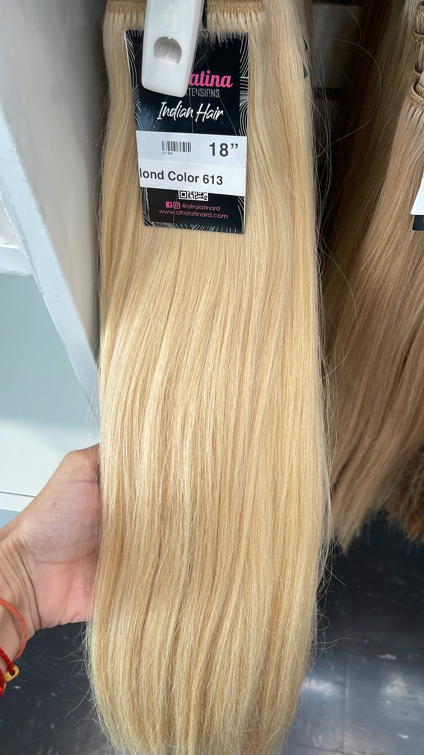 COLORED HAIR EXTENSIONS
