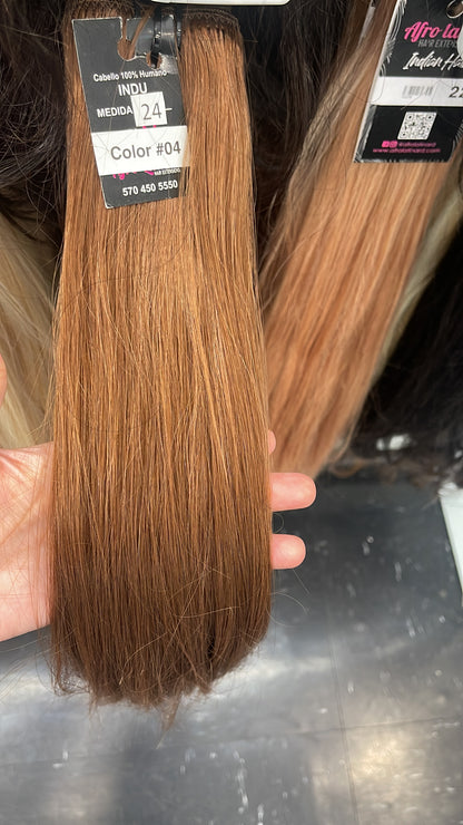 COLORED HAIR EXTENSIONS
