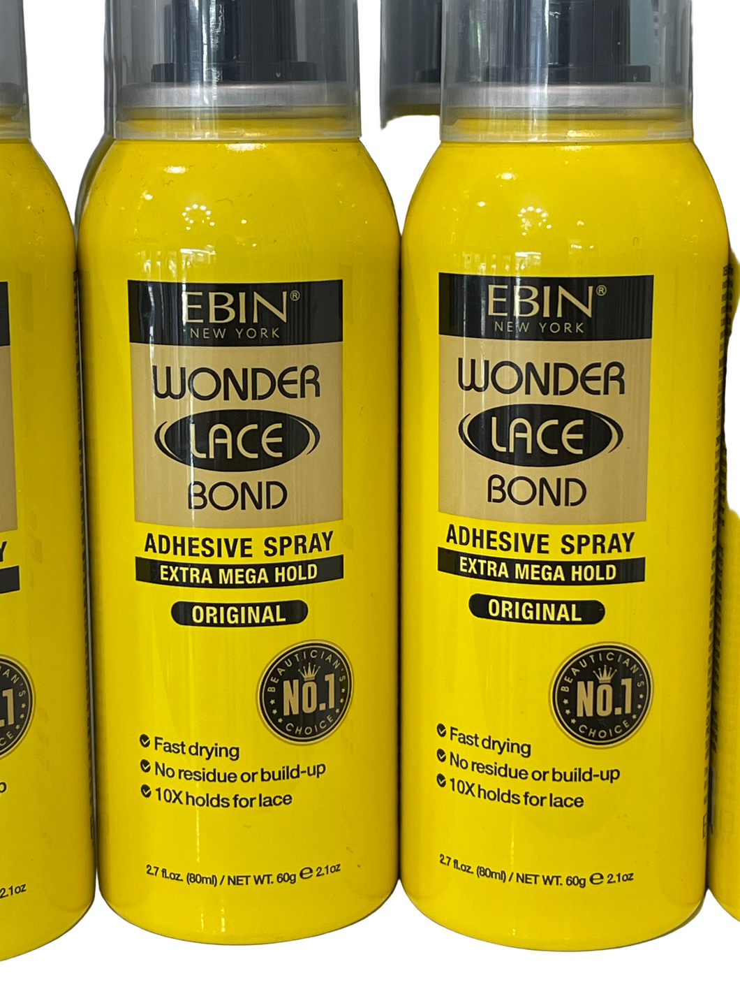 EBIN New York Wonder Lace Bond Adhesive Spray – Extra Mega Hold (Original)