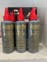 Load image into Gallery viewer, 1 x Salon Pro Anti Fungus Hair Wig Extensions Bonding Glue 4oz - Black
