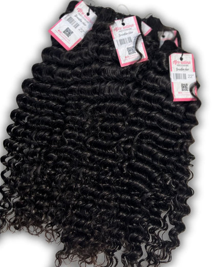 Full Glam Combo: 3 Bundles + 13x4 Frontal Brazilian