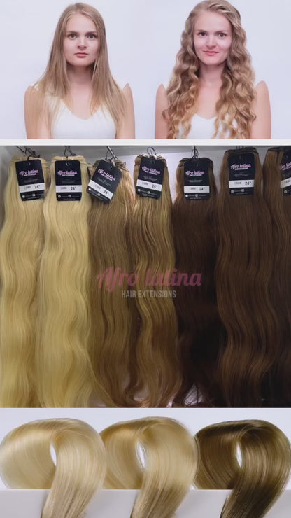 COLORED HAIR EXTENSIONS