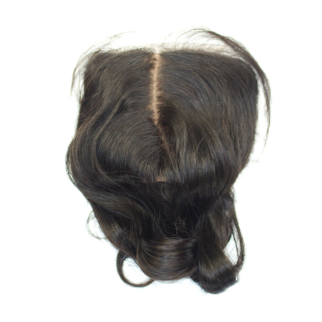 WAVY SILK FRONT BASE 4X4