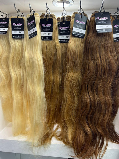 COLORED HAIR EXTENSIONS