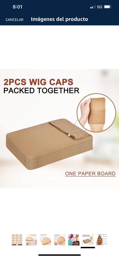 WIG CAP BEIGE