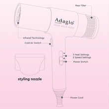 Load image into Gallery viewer, AirForce Blow Dryer Adagio California
