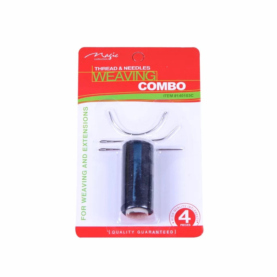 THREAD & NEEDLES WEAVING COMBO, FOR WEAVING AND EXTENSIONS